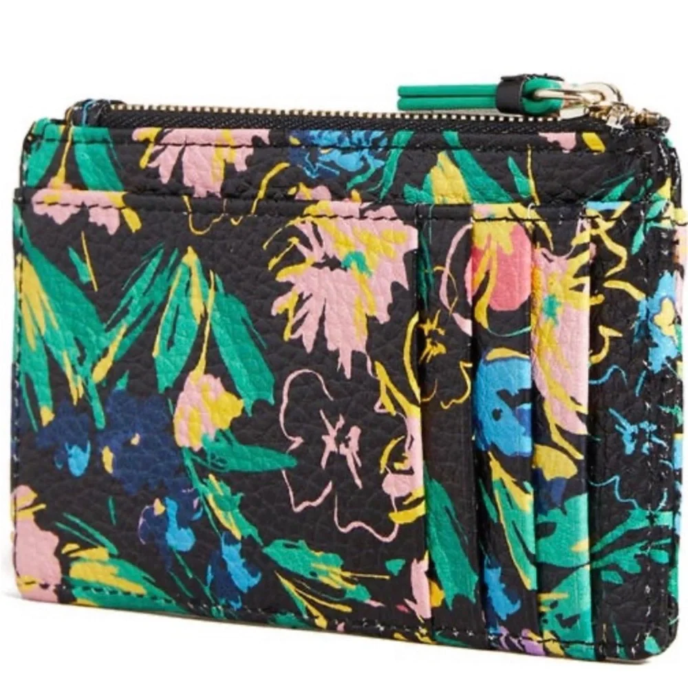 Ted Baker London Flirty Leather Card Holder - Picture 1 of 8